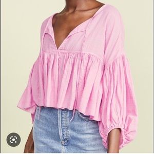 FREE PEOPLE / Beaumant Mews Blouse mustard - s